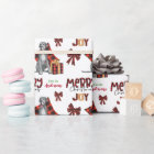 Buffalo Plaid Great Dane Dog Christmas