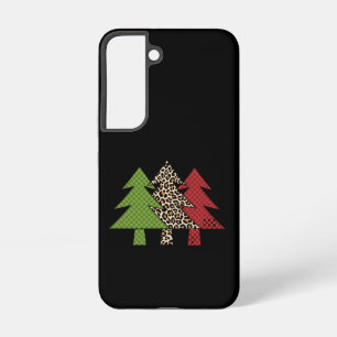 Buffalo Plaid Merry Christmas Tree Family Matching Samsung Galaxy Case