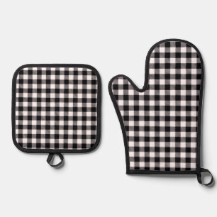 Buffalo Plaid Oven Mitt & Pot Holder Set