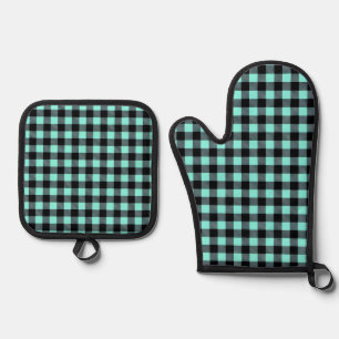 Buffalo Plaid Oven Mitt & Pot Holder Set