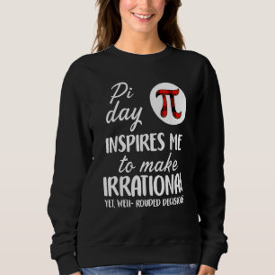Buffalo Plaid Pi Symbol Pi Day Inspires Me Math Lo Sweatshirt