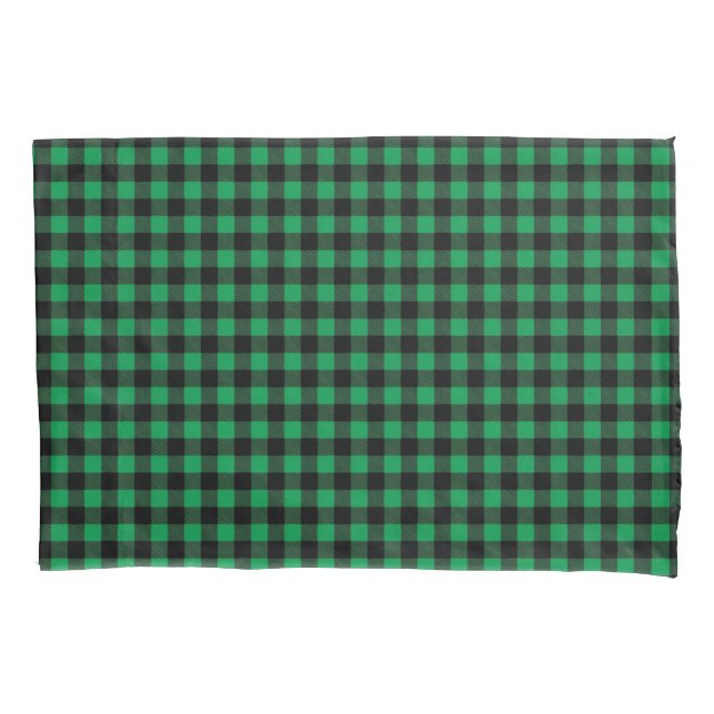 Buffalo Plaid Pillowcase (Front)
