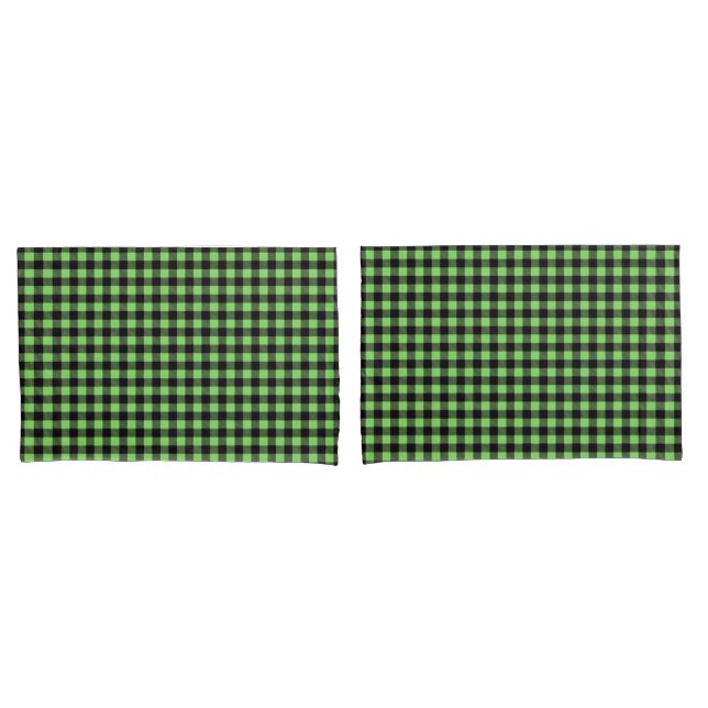  Buffalo Plaid Pillowcase (Front-Set)