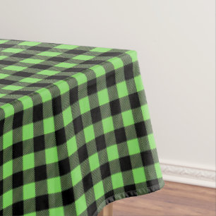 Buffalo Plaid Print Tablecloth