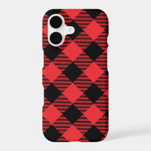 Buffalo Plaid Red Black Check