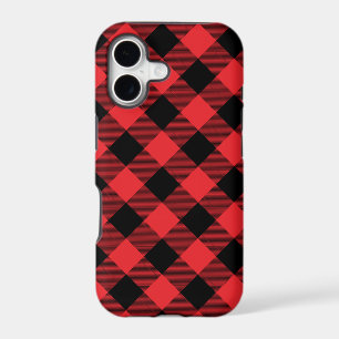 Buffalo Plaid Red Black Check