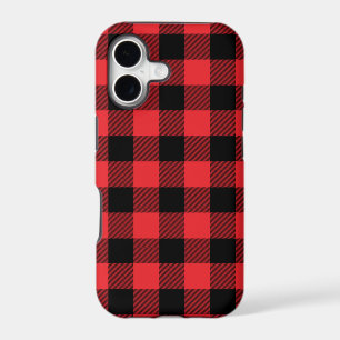 Buffalo Plaid Red Black Check