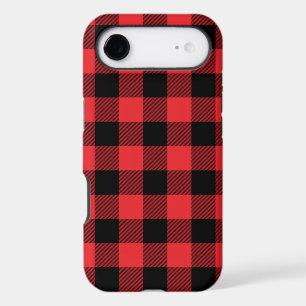 Buffalo Plaid Red Black Check