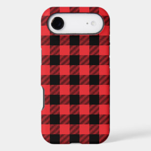 Buffalo Plaid Red Black Check