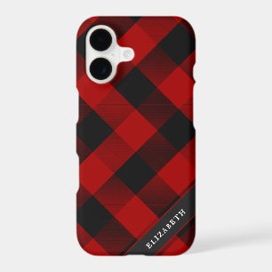 Buffalo Plaid Red Clan Tartan Scottish Plaid