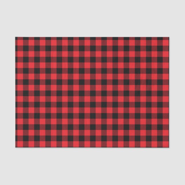 Buffalo Plaid Tissue Paper (Front)