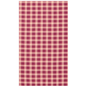 Buffalo plaid trendy modern checks red tablecloth