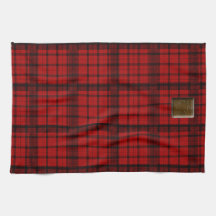 Buffalo Plaid with Maple Leaf ButtonAmerican MoJo 