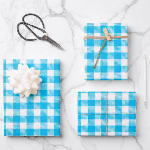 Buffalo Plaid Wrapping Paper Sheets