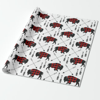 Buffalo Plaid Wrapping Papper Paper