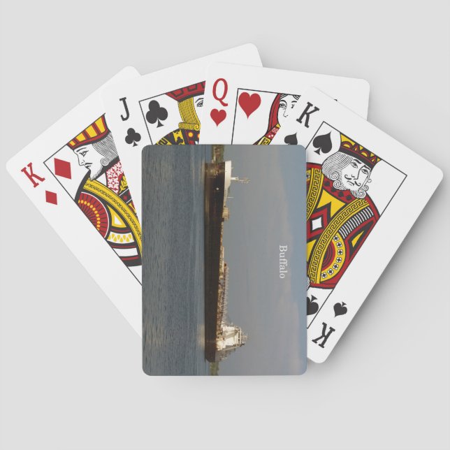 Buffalo playing cards (Back)