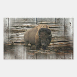 Buffalo Rectangular Sticker