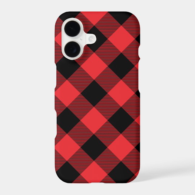 Buffalo Red Black Plaid Check (Back)
