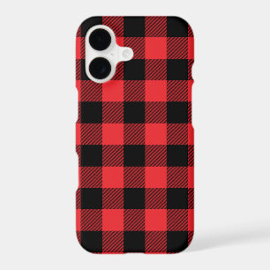 Buffalo Red Black Plaid Check