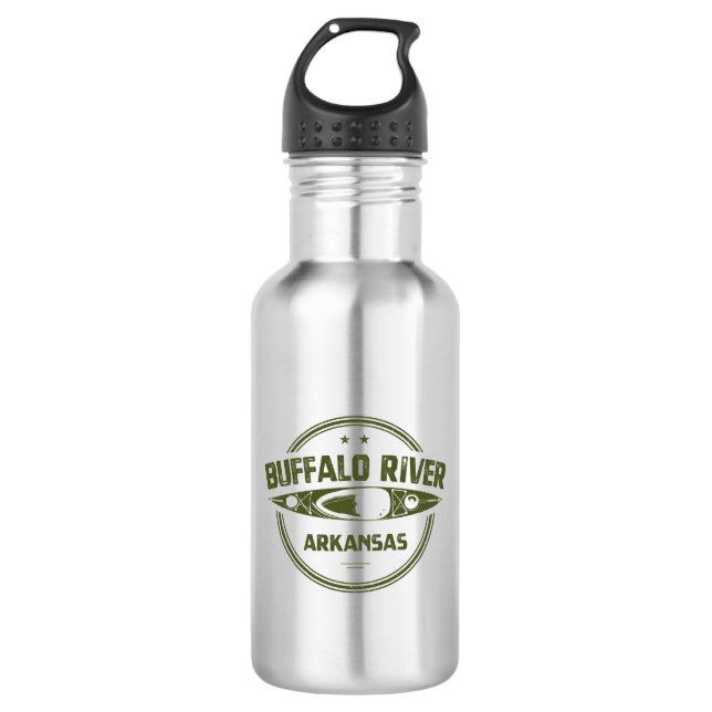 Buffalo River, Arkansas 532 Ml Water Bottle (Front)