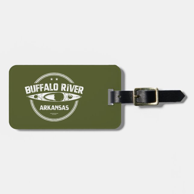 Buffalo River, Arkansas Luggage Tag (Front Horizontal)
