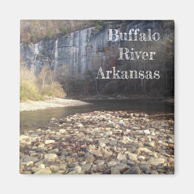 Buffalo River Arkansas Magnet (Front)