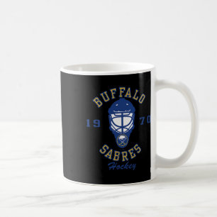 Buffalo Sabres Hockey Mask Gray Nhl Officially Lic Coffee Mug