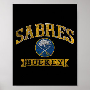 Buffalo Sabres Vintage Hockey Nhl Officially Licen Poster
