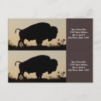 Buffalo Silhouette Bookmarkers