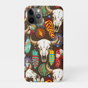 Buffalo Skull Native American Emblem Case-Mate iPhone Case