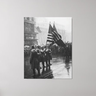 Buffalo Soldiers 367th Infantry African American Canvas Print