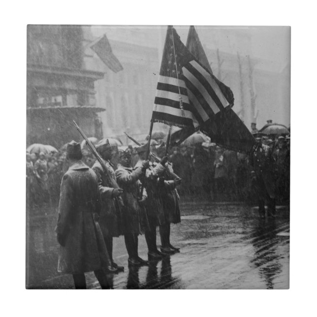 Buffalo Soldiers 367th Infantry African American Tile (Front)