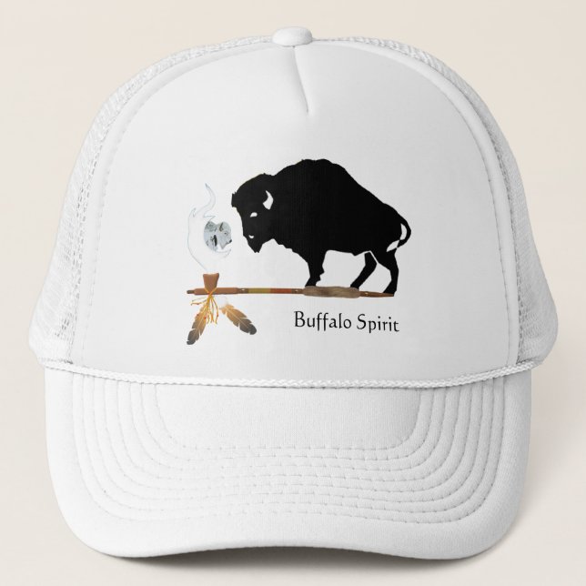 Buffalo Spirit Trucker Hat (Front)