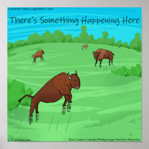 Buffalo Springfield For What It's Worth Comic Poster