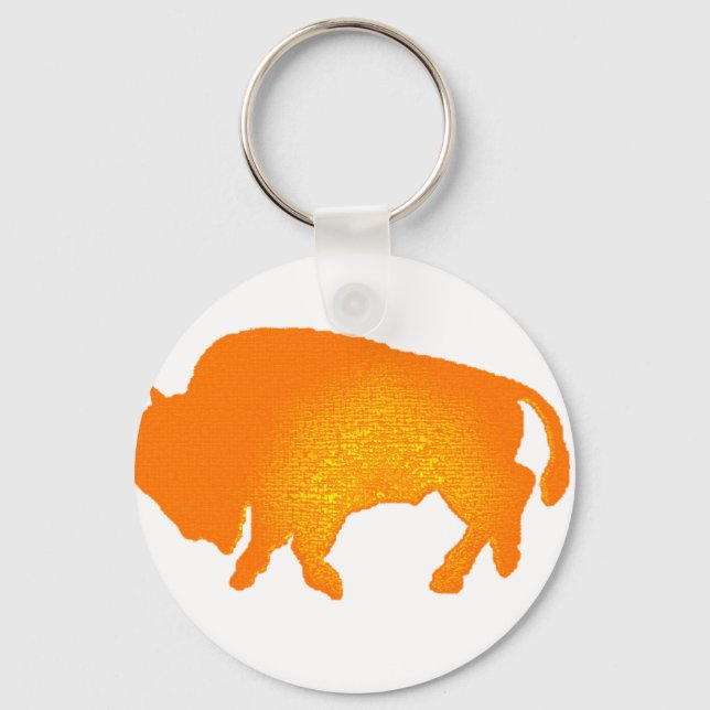 Buffalo Sun Key Ring (Front)