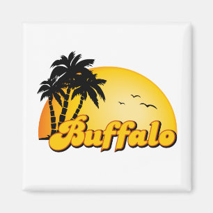 Buffalo Sun Magnet