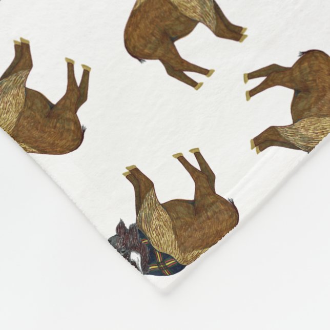 Buffalo Toss Blanket (Corner)