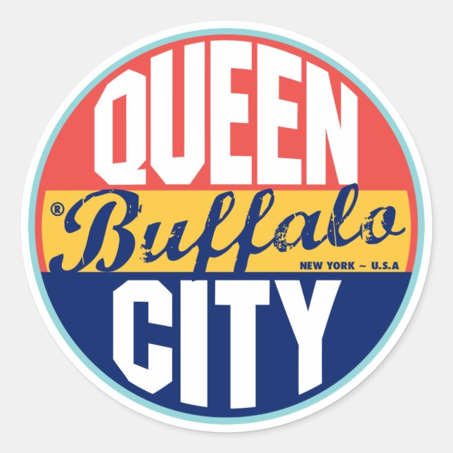Buffalo Vintage Label (Front)