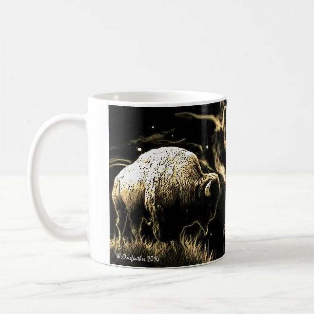 Buffalo Vision Coffee Mug (Left)