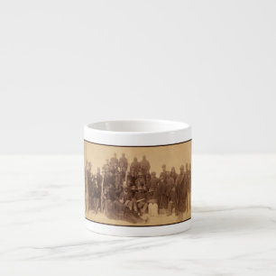 Buffalo Warriors: American Black Fighting Cavalry Espresso Cup