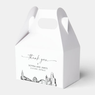 Buffalo Wedding Personalised Favour Box