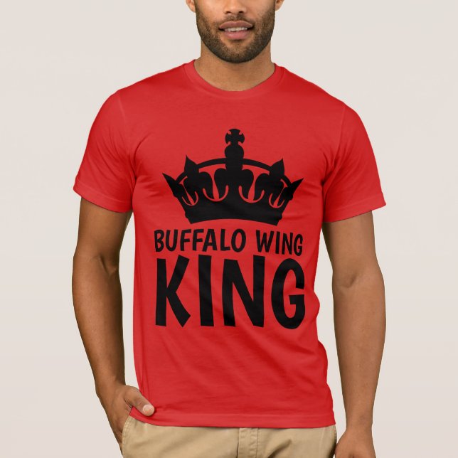 BUFFALO WING KING T-shirts (Front)
