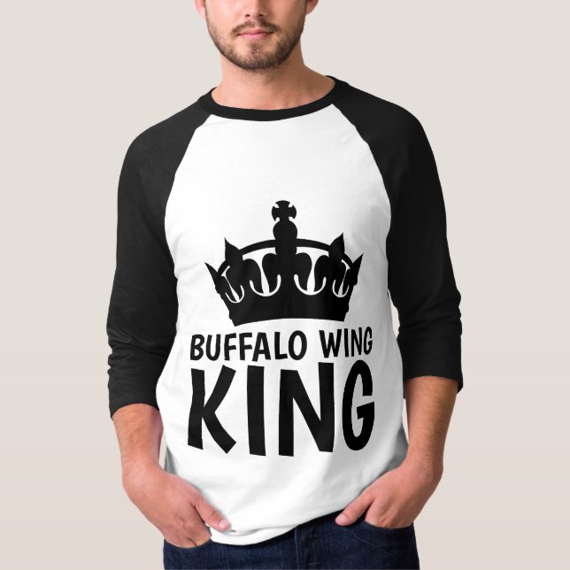 BUFFALO WING KING T-shirts (Front)