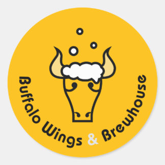 Buffalo Wings and Brewhouse Official Stickers