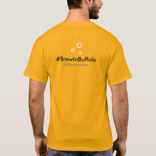 Buffalo Wings & Brewhouse - BrewInBuffalo T-Shirt (Back)