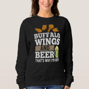 Buffalo Wings Fried Chicken Hot Wing Sauce 1 Sweatshirt