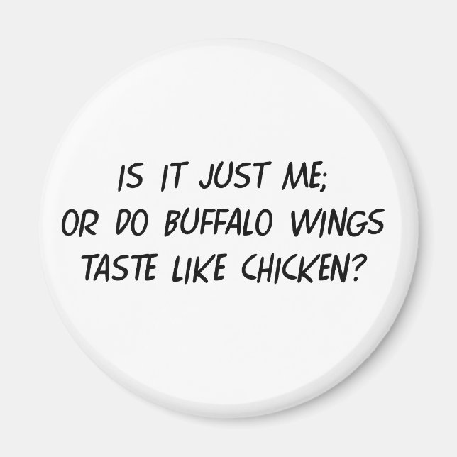 Buffalo WIngs Magnet (Front)