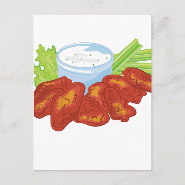 Buffalo Wings Postcard (Front)