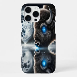 Buffaloes Beneath the Cosmic Canopy iPhone 16 Pro Max Case