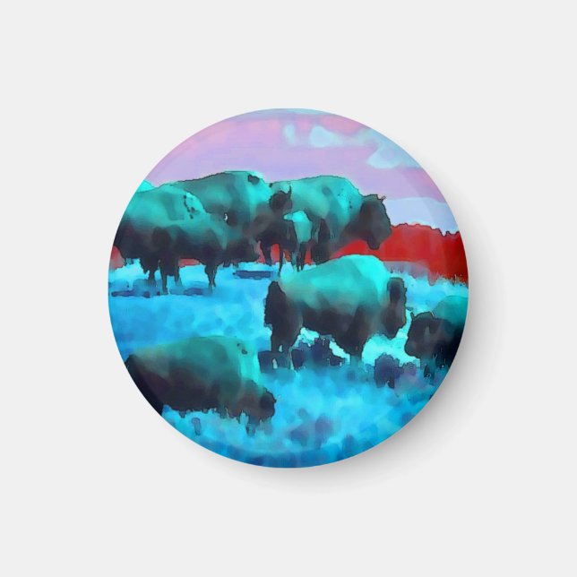 Buffaloes Magnet (Front)